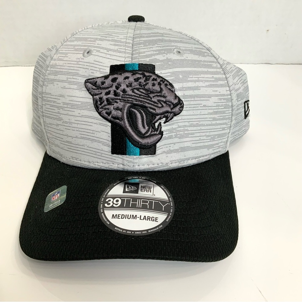 New Era 39THIRTY Sz M/L Jacksonville Jaguars 2021 NFL Training Camp On Flex Hat
